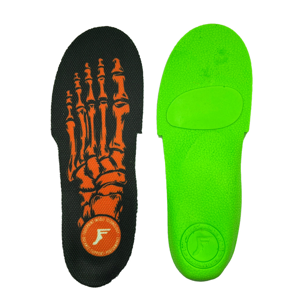 Footprint Gamechanger Elite Insoles Skeleton Gold top bottom.jpg